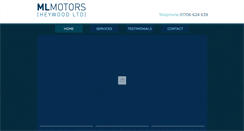 Desktop Screenshot of mlmotors.co.uk